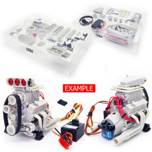DarkDragonWing 1/10 RC Engine V8C Supercharger Unassembled Kit
